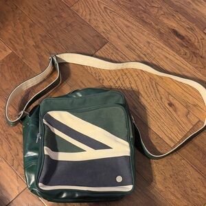 Ben Sherman Green and Cream Unisex Bag